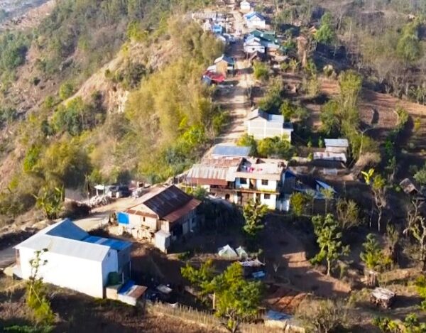 पहिरोको जोखिममा दार्चुलाको भुलचौरा दलित बस्ती