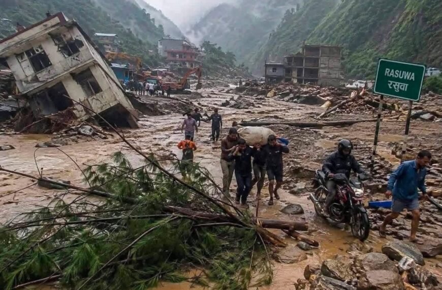 रसुवाको बाढीमा सुदूरपश्चिमका ८५ जना अझै सम्पर्कविहीन